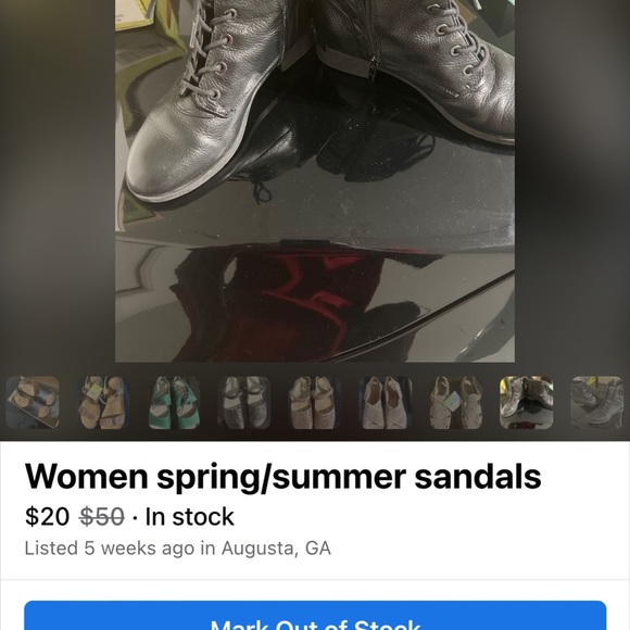 Women spring/summer sandals - Picture 7 of 8